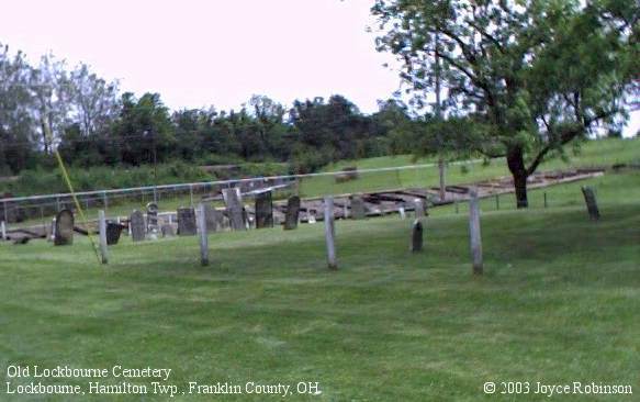 Old Lockbourne Cemetery, Lockbourne, Hamilton Twp., Franklin County, OH