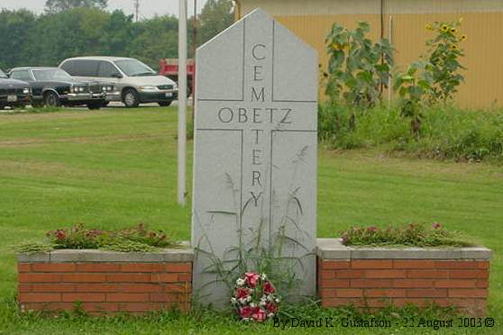 Obetz (aka Lutheran) Cemetery, Obetz, Madison Township, Franklin County, OH