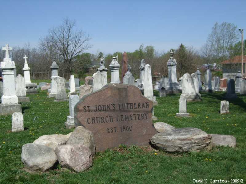 St. John's Lutheran Church Cemetery, Grove City, Franklin County, OH