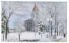 15437.  Snow Scene Capitol and Grounds, Denver, Colorado
