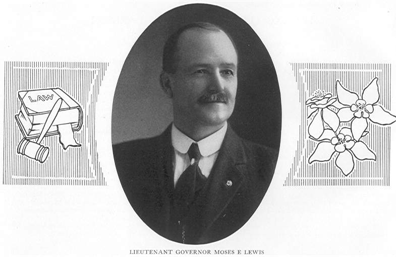 Lieutenant Governor Moses E. Lewis (1915)