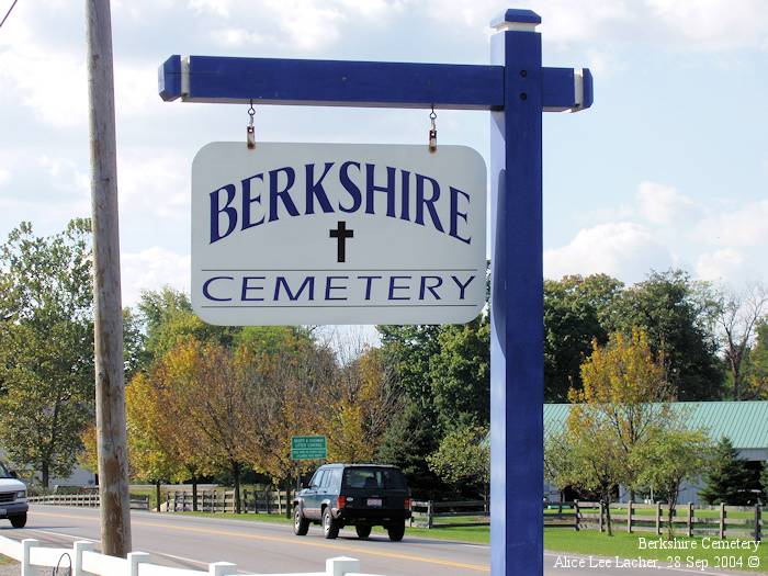 Berkshire Township/Berkshire Cemetery, Delaware County, Ohio