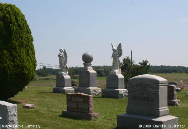 Maple Grove Cemetery, Harlem Township, Delaware County, Ohio