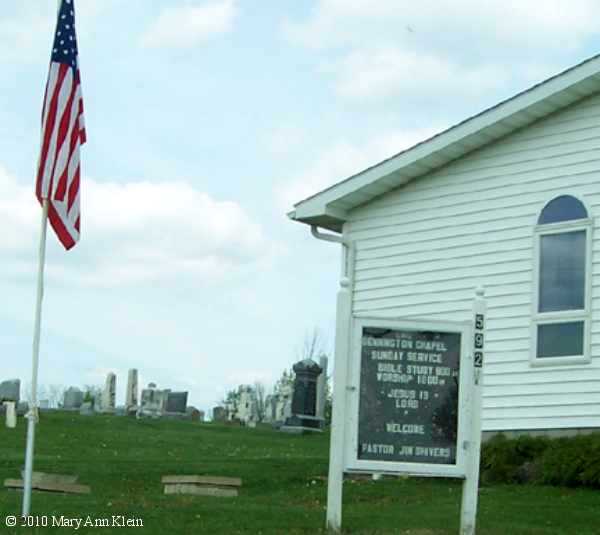 Bennington Chapel Cemetery, Bennington Township, Licking County, OH