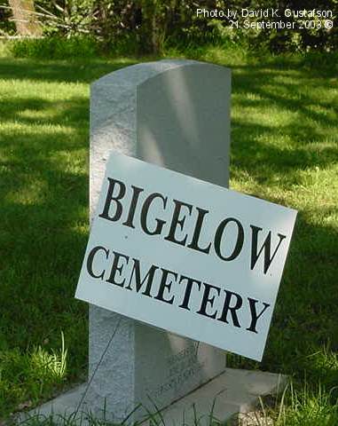 Bigelow Cemetery, Plain City, Union County, OH