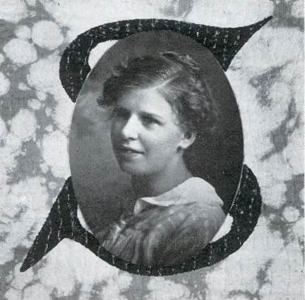 Jennie Ethel Anderson, North Denver High School, 1916