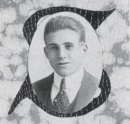 Charles Sauer, North Denver High School, 1916
