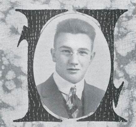 Robert Voorhees Shoemaker, North Denver High School, 1916
