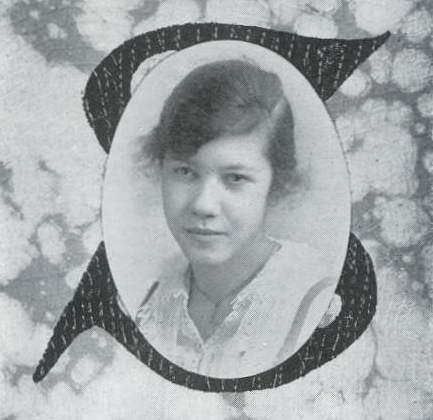 Helen Agnes Stone, North Denver High School, 1916