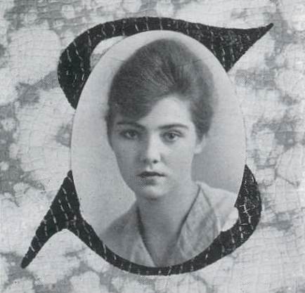 Eileen Mary Templeton, North Denver High School, 1916