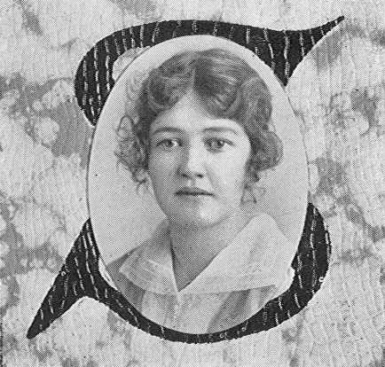 Lulu Wa.ker, North Denver High School, 1916