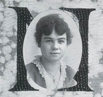 Irma Mae Wilkinson, North Denver High School, 1916