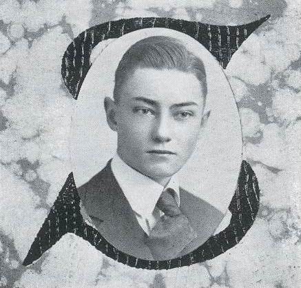 Hiram Bradley Wolff, North Denver High School, 1916