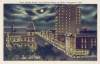 West Federal Street, from Central Square by Night, Youngstown, Ohio (1919)