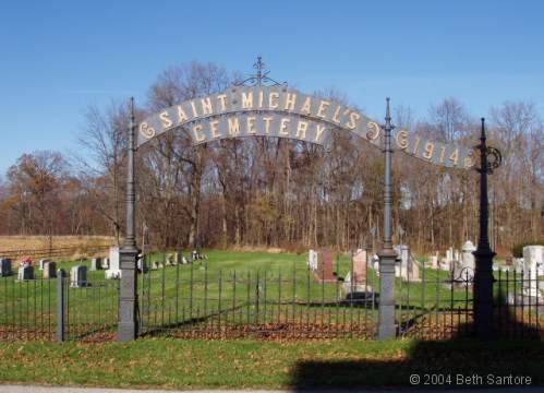 Saint Michael's (Bickel) Cemetery, Baltimore, Liberty Twp., Fairfield County, OH