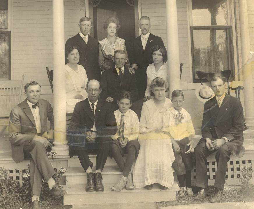 George Sandtner & family, Denver, CO (ca. 1918-1919)