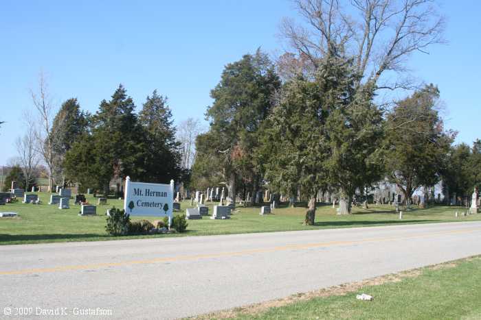 Mount Herman Cemetery, Dover Township, Union County, Ohio